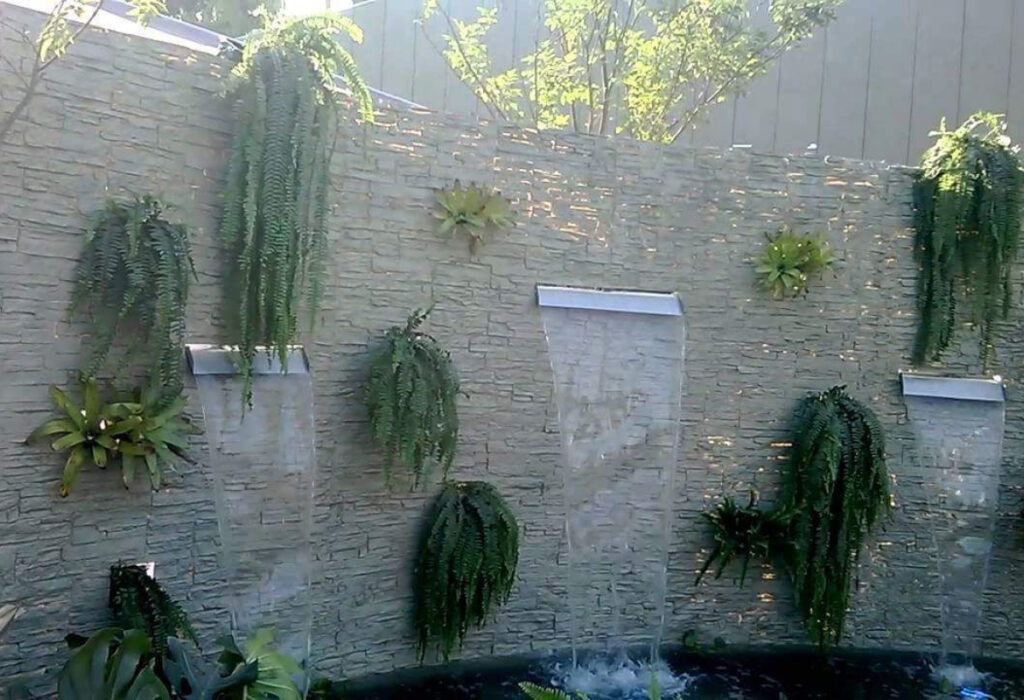 Efeito Cascata em Suportes de Plantas dentro de casa